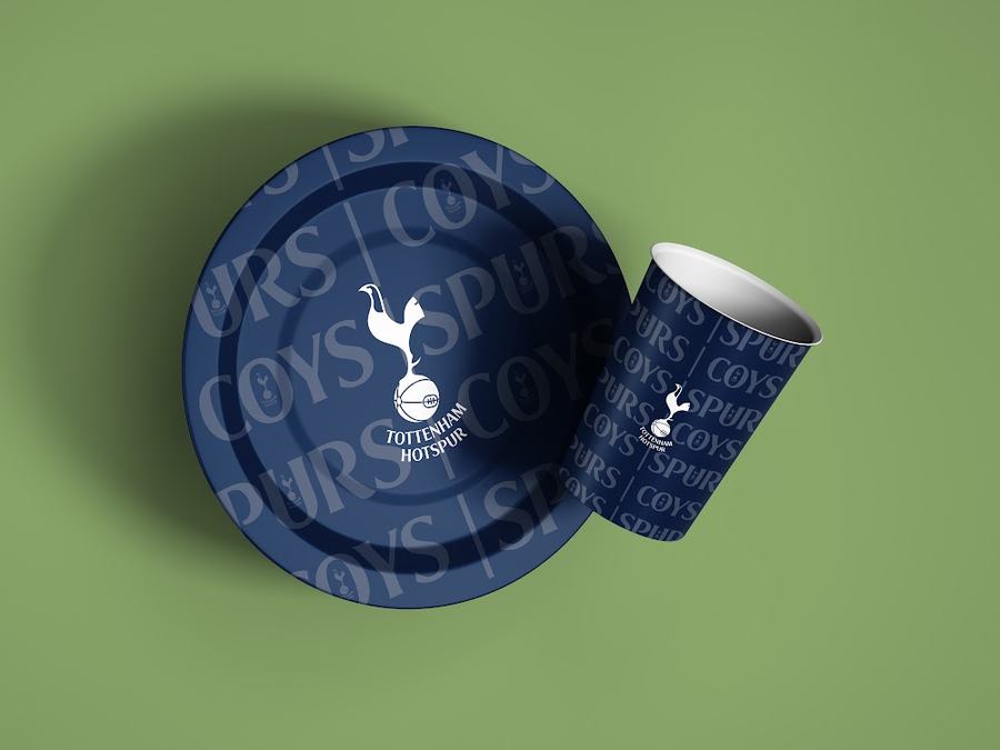 Tottenham Wordmark Tableware