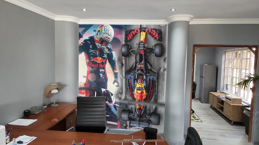 Motorsport Office Mural