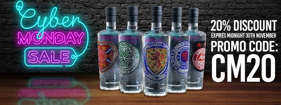 Cyber Monday Gin Sale Banner