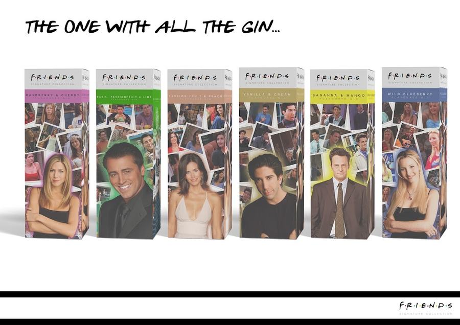 Friends Character Bottle Series