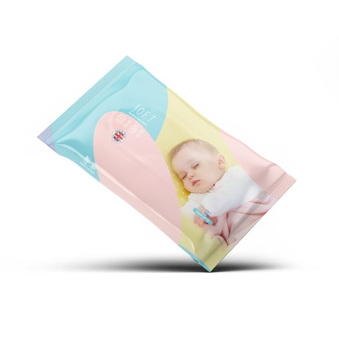 Pastel Baby Wipes Pack