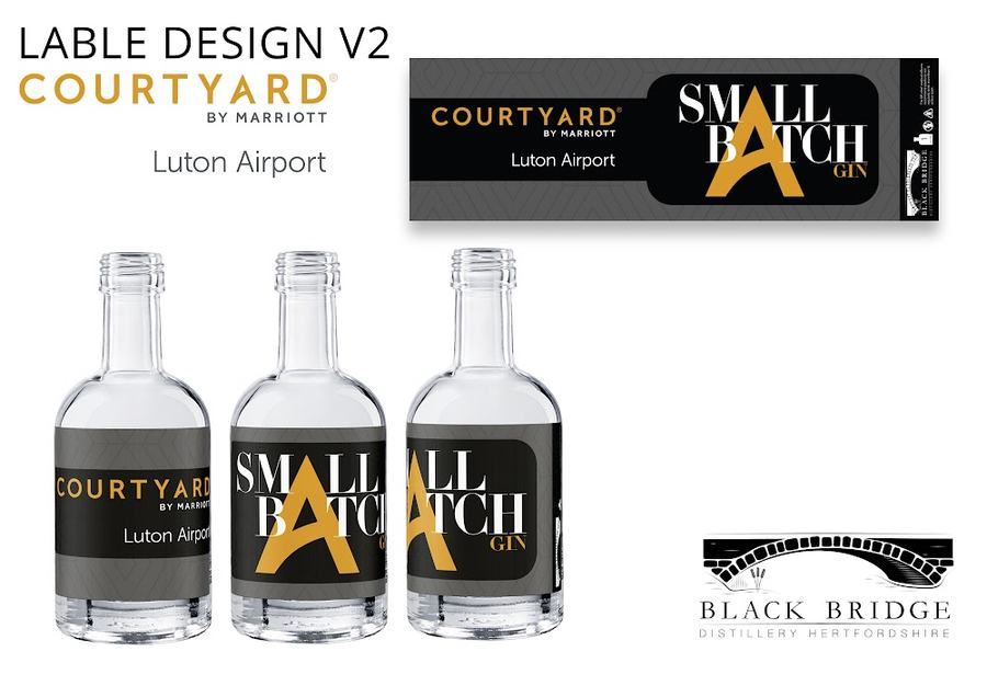 Courtyard Small Batch Label