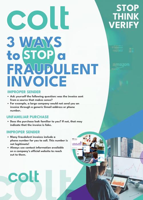 Colt Anti-Fraud Poster