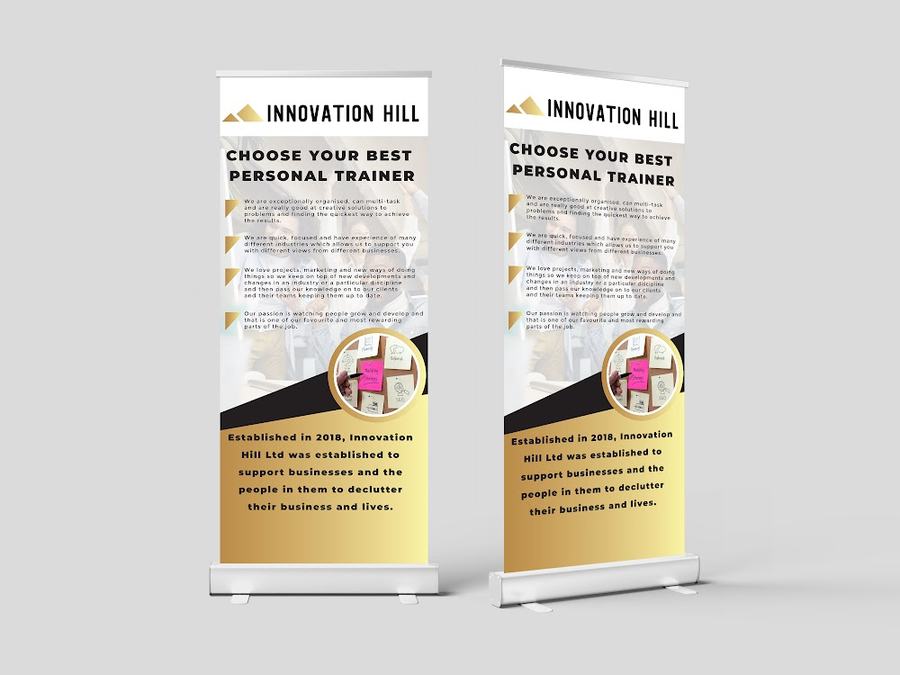 Personal Trainer Roller Banners