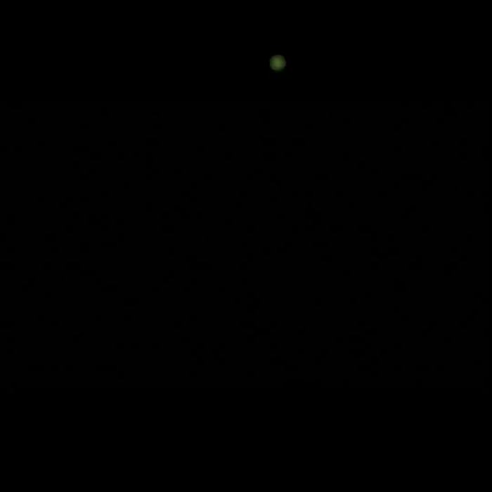 Green Signal in Darkness